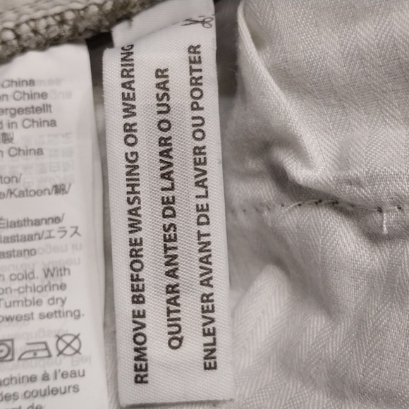 J.Crew Women's Size 4 Cropped Cargo Utility Pants‎ Olive Green Multi Pocketed - Picture 14 of 14